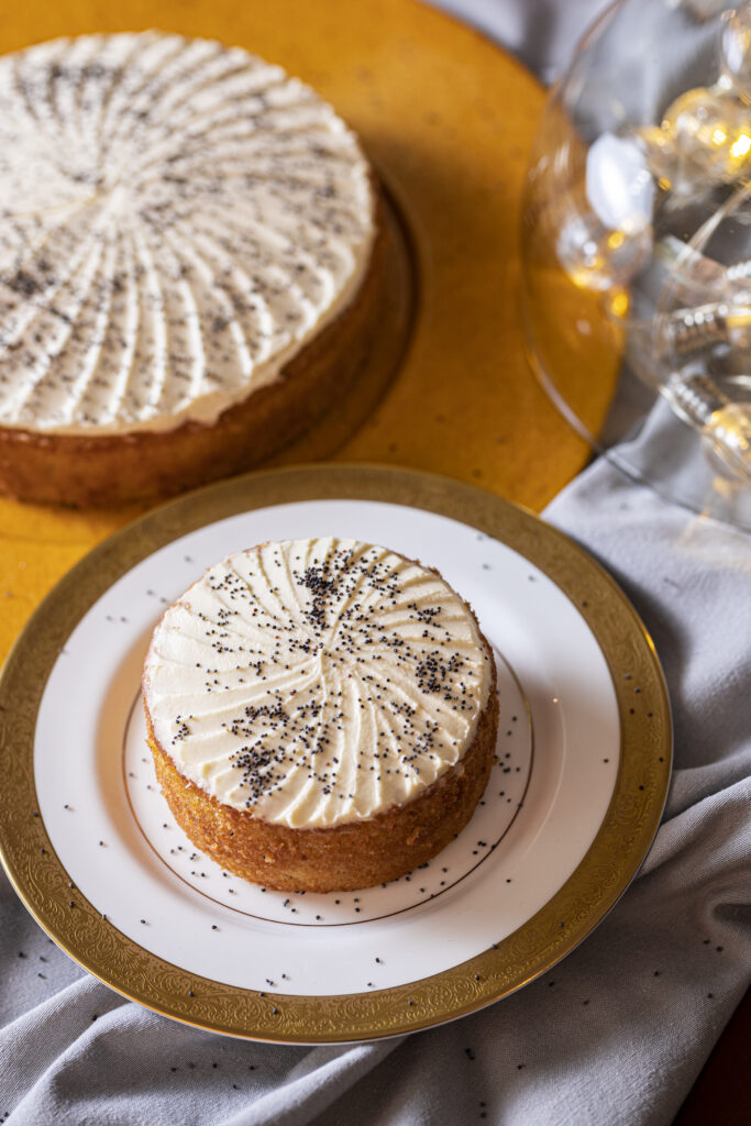 Torta de Naranja con Amapola
