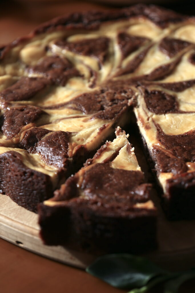 Torta de Cheesecake Brownie