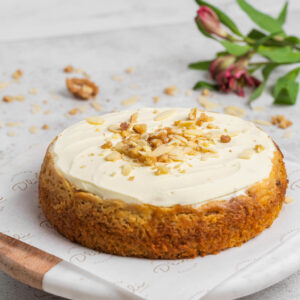 Torta Cheesecake de Zanahoria