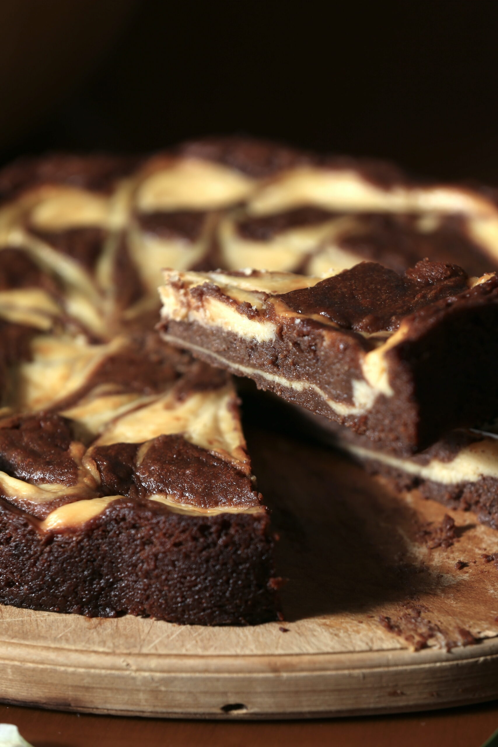 Torta de Cheesecake Brownie