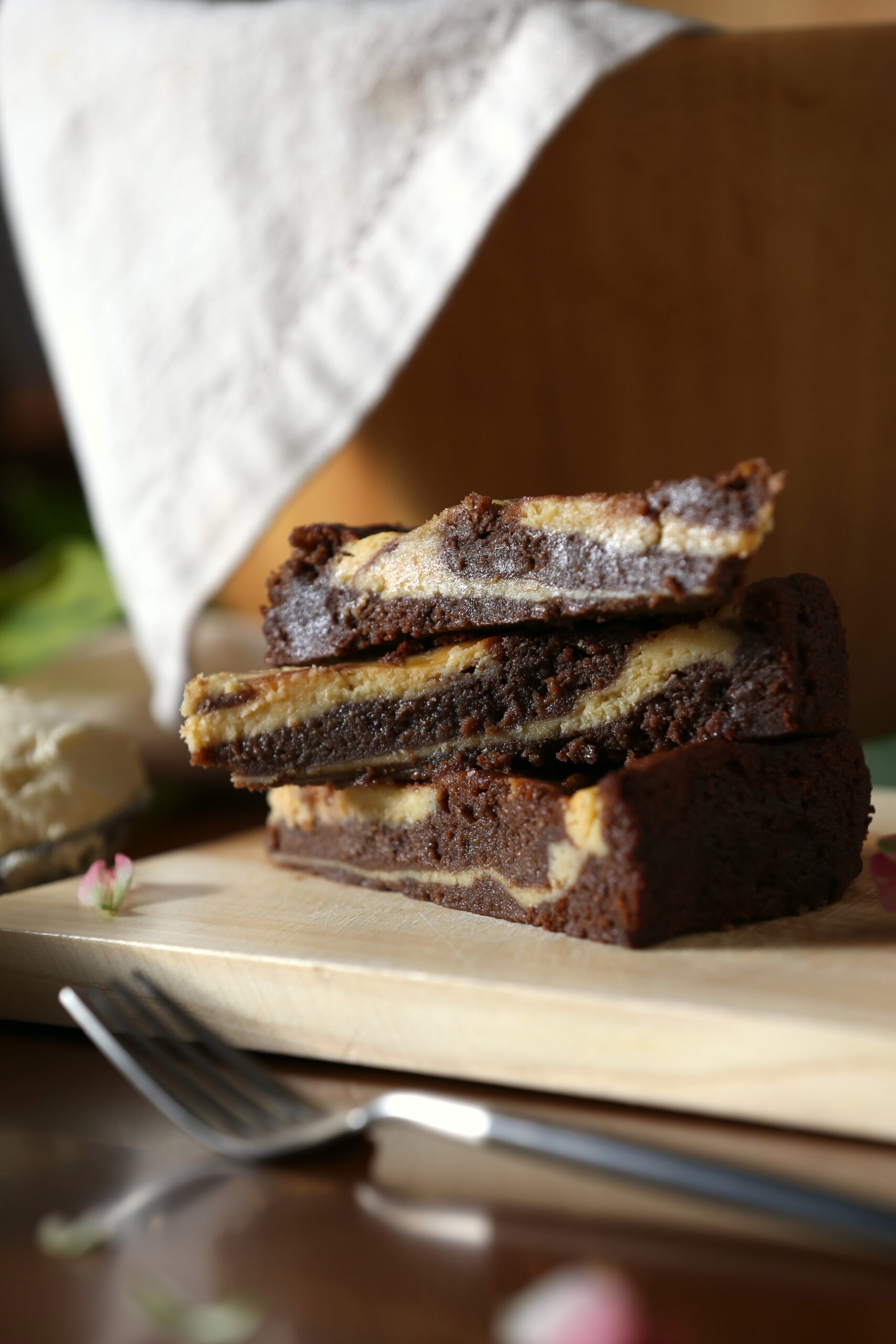 Torta de Cheesecake Brownie